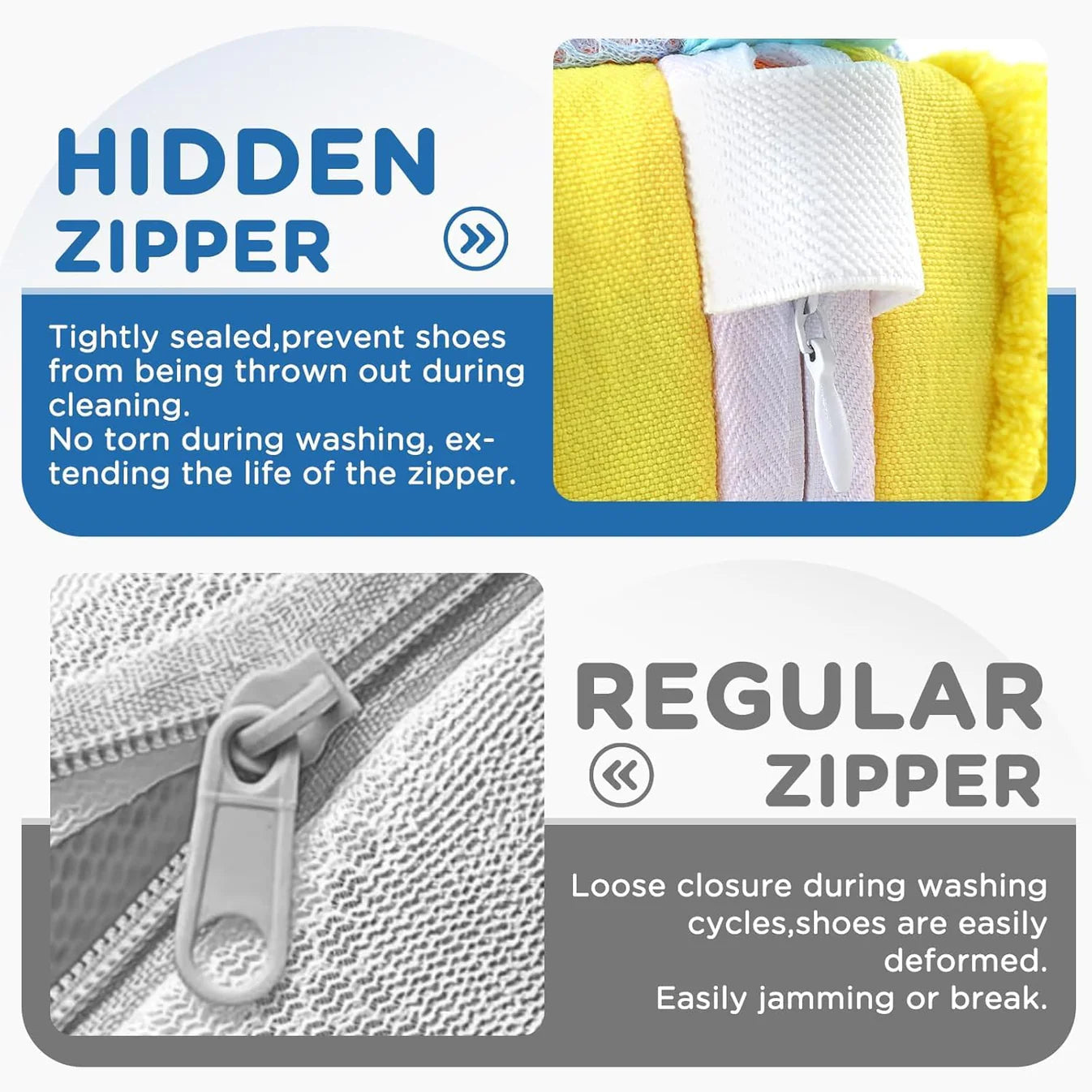 LazyWashOn™ - 360° Deep Cleaning Shoe Bag | At Home Deep Cleaning | Works with any Washing Machine