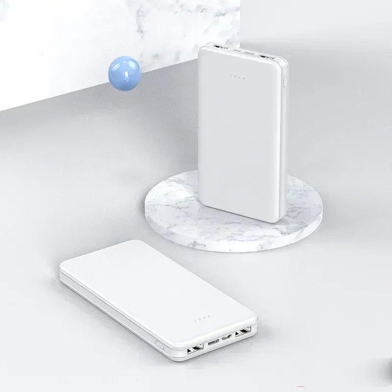 New Portable Power Bank 10W Super Fast Charger 20000mAh Ultra Large Capacity Dual Output Dual Input Design External Battery Pack