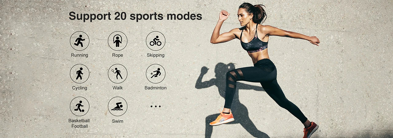 Smart Watch For Men Women Sports Fitness Tracker Heart Rate Blood Oxygen Monitoring IP68 Waterproof Custom Dial Smartwatch