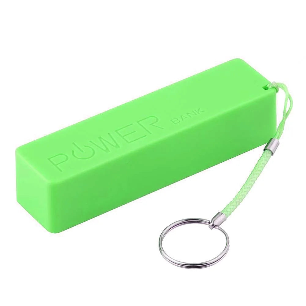 Portable Power Bank USB Mobile Charger Pack Box Battery for Case for 18650 Lithium Battery for iPod phone Shockproof