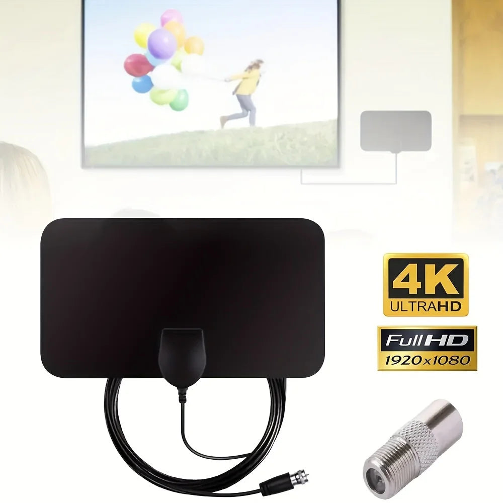 4K 1080p for Smart TV Smart TV Antenna Digital TV Antenna 2023 Latest Portable HD Antenna Indoor Support