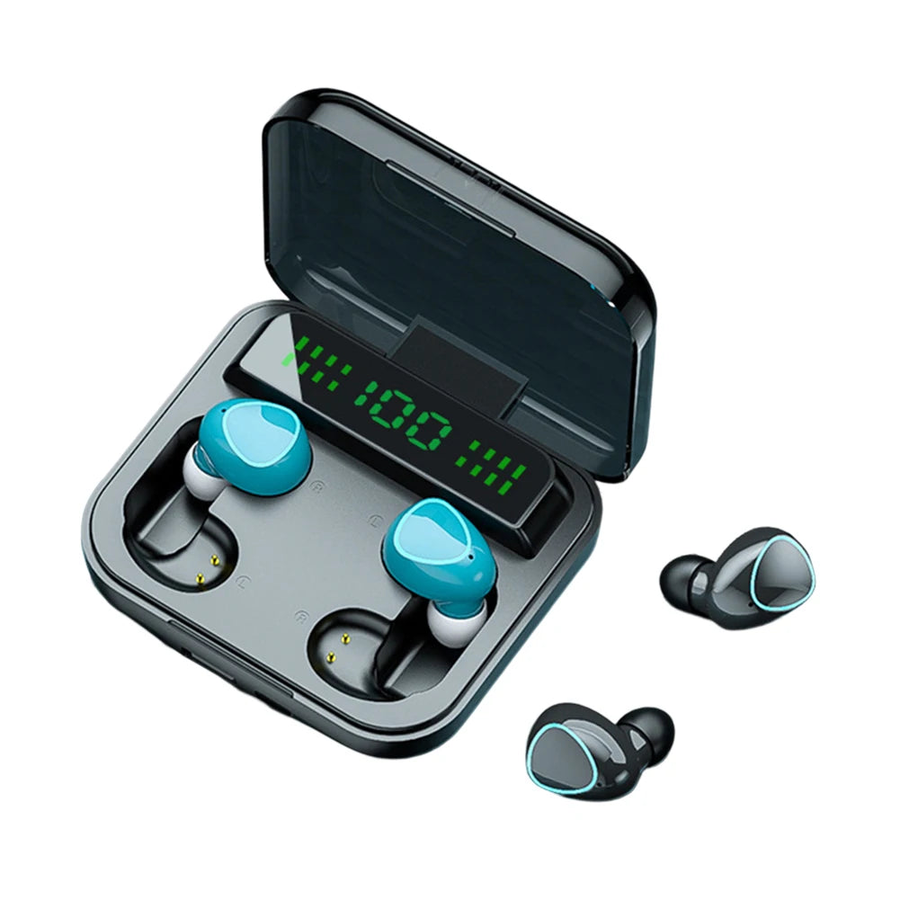 Wireless Headphones Noise Reduction TWS Earphones with Microphone Bluetooth-Compatible 5.1 Couple Earbuds for Double People