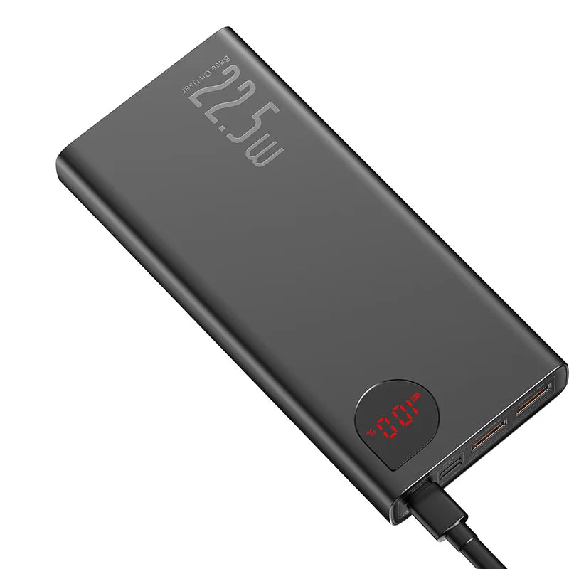 Baseus Power Bank 20000mAh Portable Charger Powerbank 10000mAh External Battery PD 22.5W Fast Charging For iPhone 16 15 Xiaomi