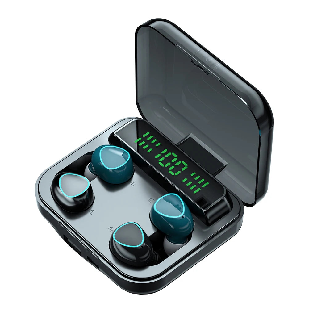 Wireless Headphones Noise Reduction TWS Earphones with Microphone Bluetooth-Compatible 5.1 Couple Earbuds for Double People