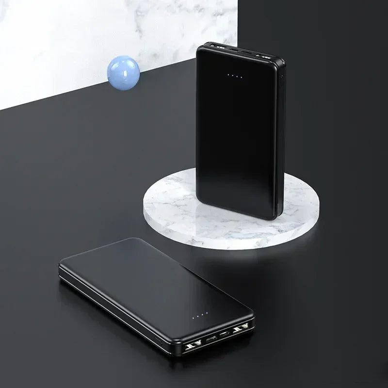 New Portable Power Bank 10W Super Fast Charger 20000mAh Ultra Large Capacity Dual Output Dual Input Design External Battery Pack