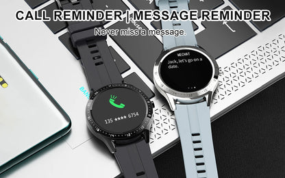 Fitness Tracker Smart Watch 1.28 Inch HD Display Sports Smartwatch Health Monitoring IP67 Waterproof Watches Men Women