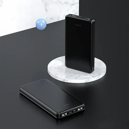 New Portable Power Bank 10W Super Fast Charger 20000mAh Ultra Large Capacity Dual Output Dual Input Design External Battery Pack