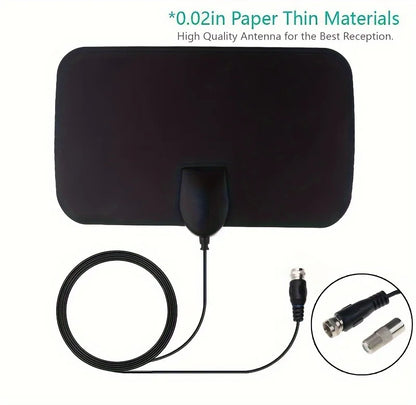 4K 1080p for Smart TV Smart TV Antenna Digital TV Antenna 2023 Latest Portable HD Antenna Indoor Support