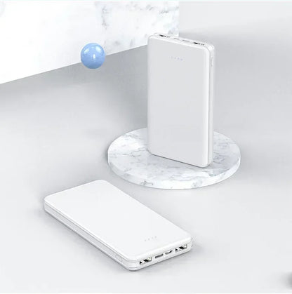 New Portable Power Bank 10W Super Fast Charger 20000mAh Ultra Large Capacity Dual Output Dual Input Design External Battery Pack