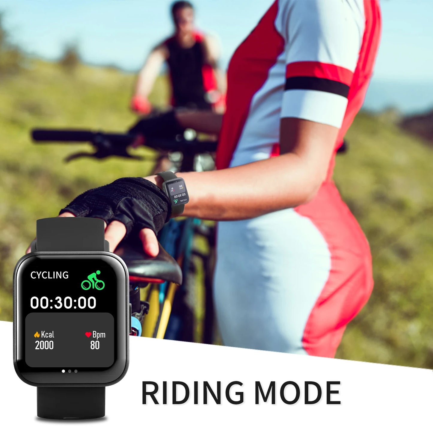 Smart Watch For Men Women Sports Fitness Tracker Heart Rate Blood Oxygen Monitoring IP68 Waterproof Custom Dial Smartwatch