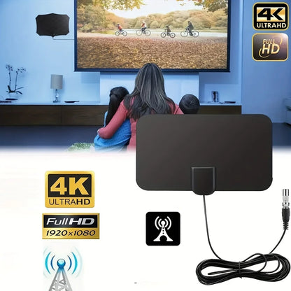4K 1080p for Smart TV Smart TV Antenna Digital TV Antenna 2023 Latest Portable HD Antenna Indoor Support