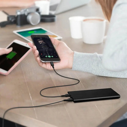 20000mAh 5V/2.1A Portable Power Bank Battery Pack for Heated Vest Jacket Pants Socks USB Power Bank for phone with Flashlight