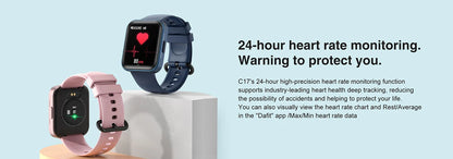 Smart Watch For Men Women Sports Fitness Tracker Heart Rate Blood Oxygen Monitoring IP68 Waterproof Custom Dial Smartwatch