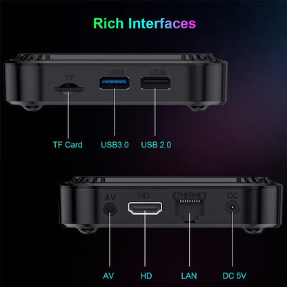 TV98 ATV Ultra HD 8K Smart TV Box Android 13 RK3528 2GB16GB 4GB 32GB/64GB Dual Wifi BT5.0 2.4G&5G Media Player Set Top Box