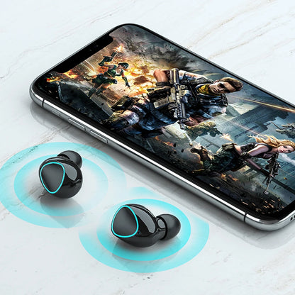 Wireless Headphones Noise Reduction TWS Earphones with Microphone Bluetooth-Compatible 5.1 Couple Earbuds for Double People