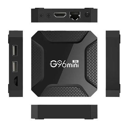 Android 13.0 Smart TV Box  Ultra HD 4K G96 Mini RK3228 2GB16GB BT5.0 2.4G&5G Doual Wifi Multi Language Media Player Set Top Box