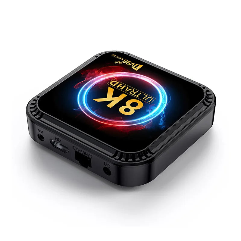 TV98 ATV Ultra HD 8K Smart TV Box Android 13 RK3528 2GB16GB 4GB 32GB/64GB Dual Wifi BT5.0 2.4G&5G Media Player Set Top Box